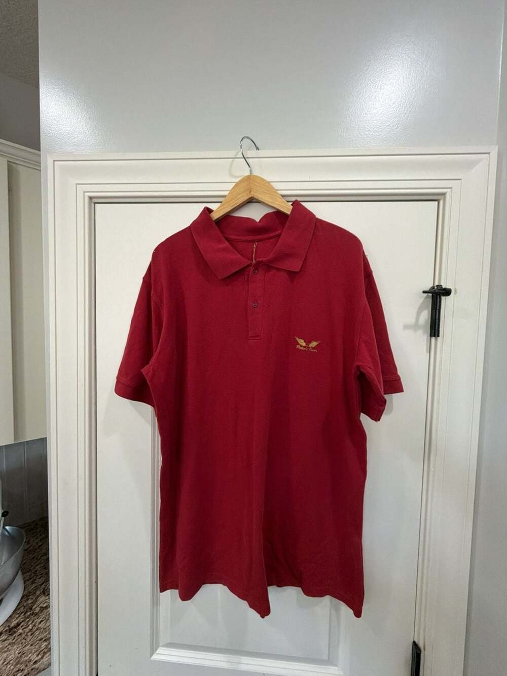 Robin's Jean Red Polo Shirt Size XXL